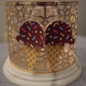 Chocolate Ice Cream Cone With Sprinkles!!